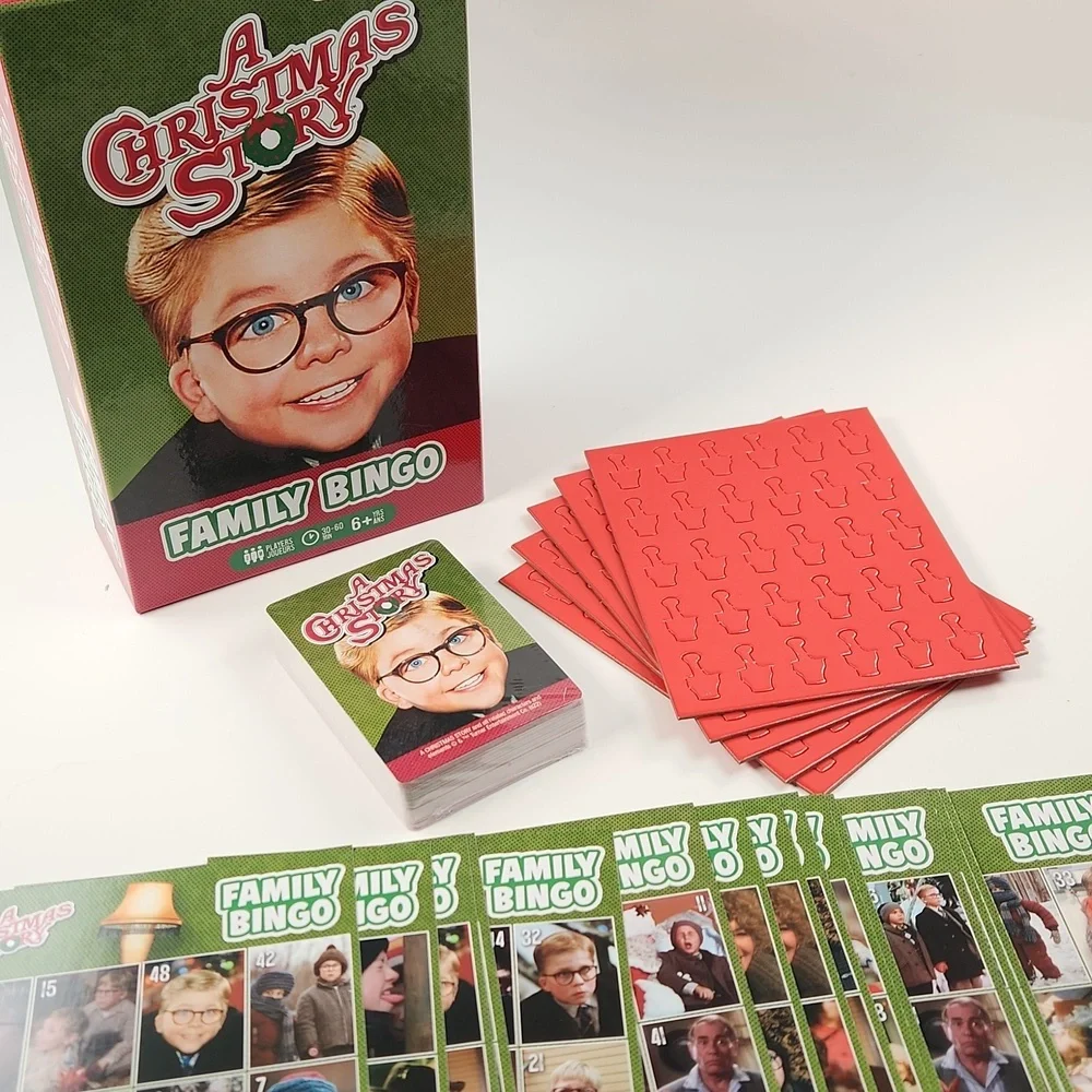 A Christmas Story Family Bingo NWT